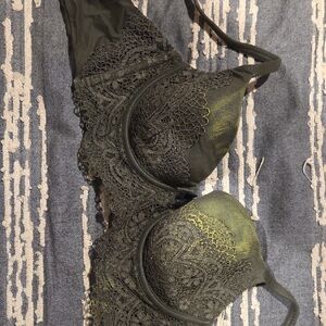 Victoria's Secret Lace Bra - Olive Green